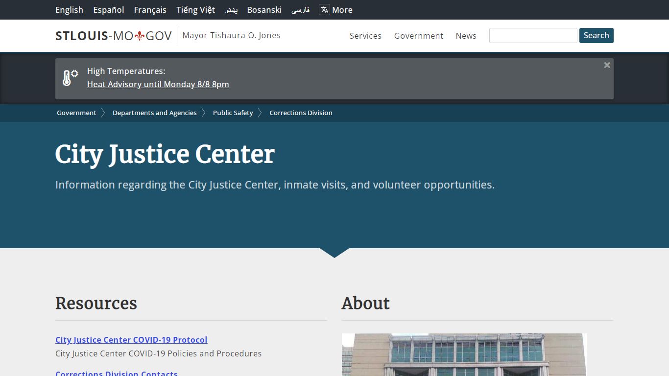City Justice Center - St. Louis